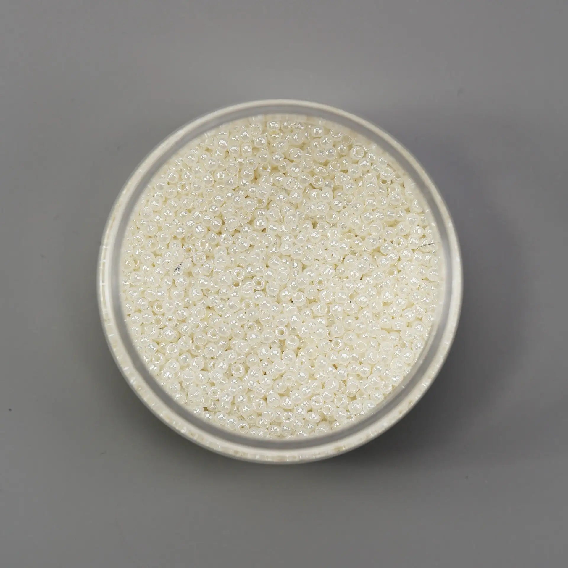 2mm Light Cream Glass Seed Beads - Printable Heaven