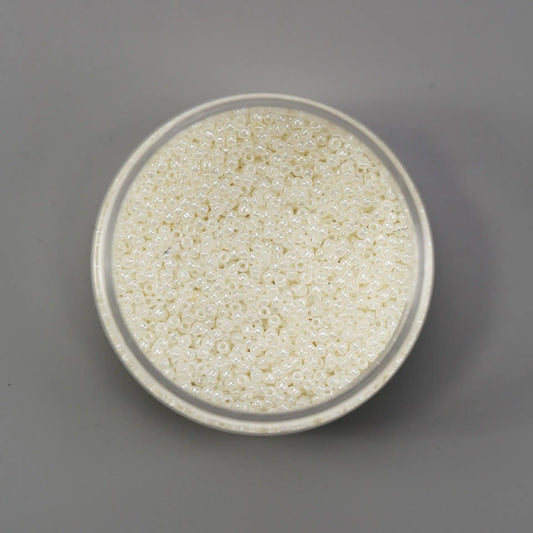 2mm Light Cream Glass Seed Beads - Printable Heaven