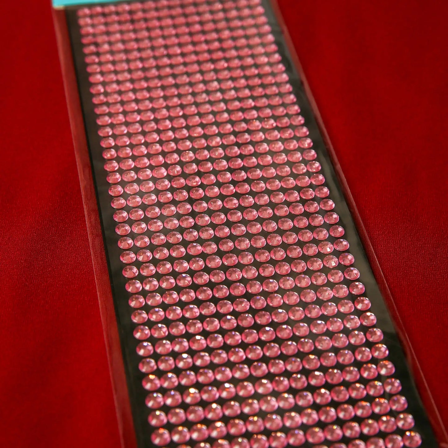 6mm Pink Crystal Sticky Gems - Printable Heaven