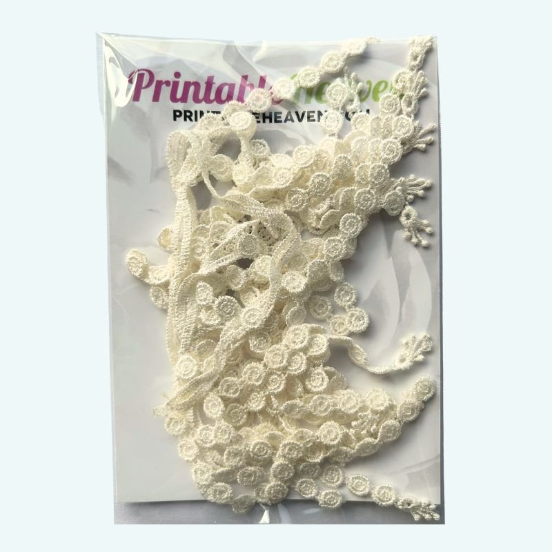 Ivory Lace Edging (RT11503IV) - Printable Heaven