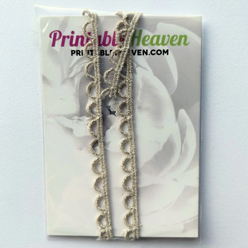 Silver Lace Edging (RT10540S) - Printable Heaven