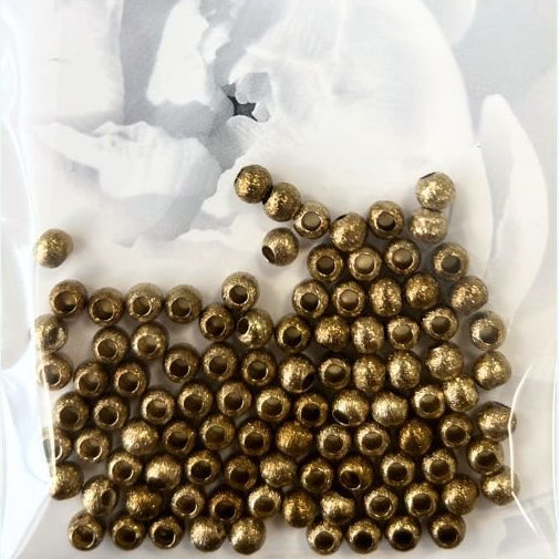 5mm Bronze Plated Beads (100pcs) - Printable Heaven