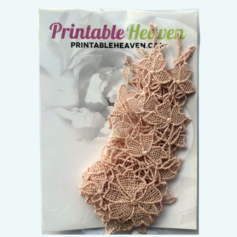 Oyster Lace Edging - Florals (RT10909OER) - Printable Heaven