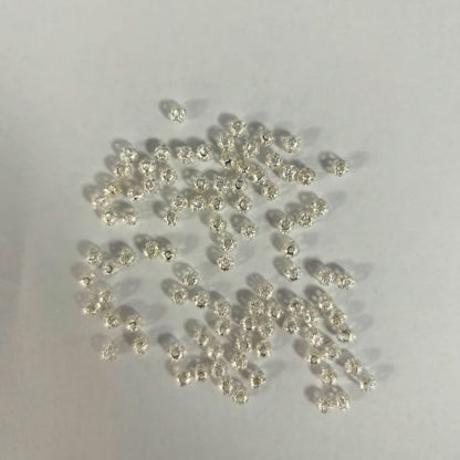 4mm Silver Filigree Balls (100pcs) - Printable Heaven