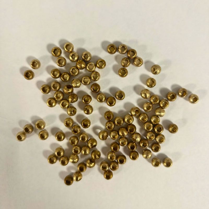 5mm Bronze Plated Beads (100pcs) - Printable Heaven