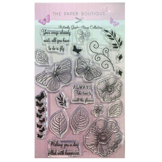 The Paper Boutique - Butterfly Garden Stamp Collection (1074)