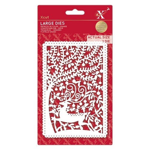 Xcut Large Dies - Christmas Stag - Printable Heaven