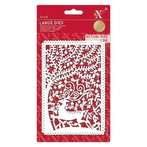 Xcut Large Dies - Christmas Stag - Printable Heaven