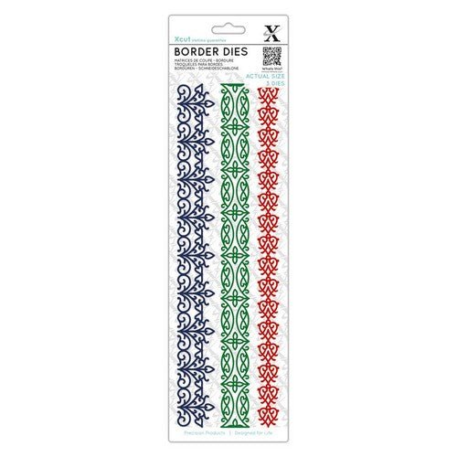 Xcut Border Dies (3pcs) - Arts & Craft Borders - Printable Heaven