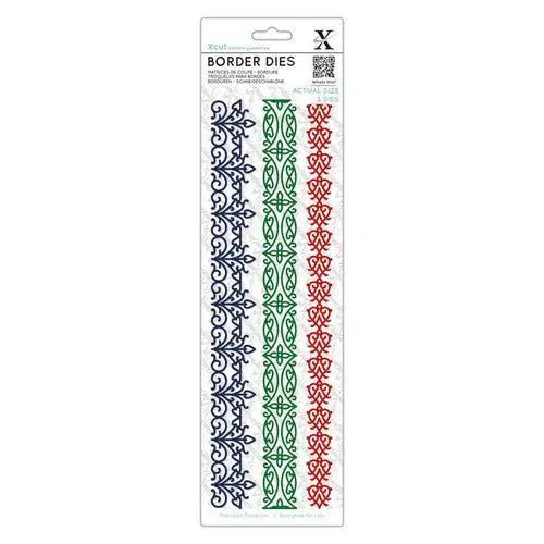 Xcut Border Dies (3pcs) - Arts & Craft Borders - Printable Heaven