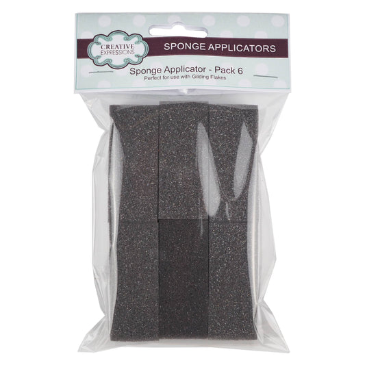 Creative Expressions Sponge Applicator pk 6 (CESPONGE)