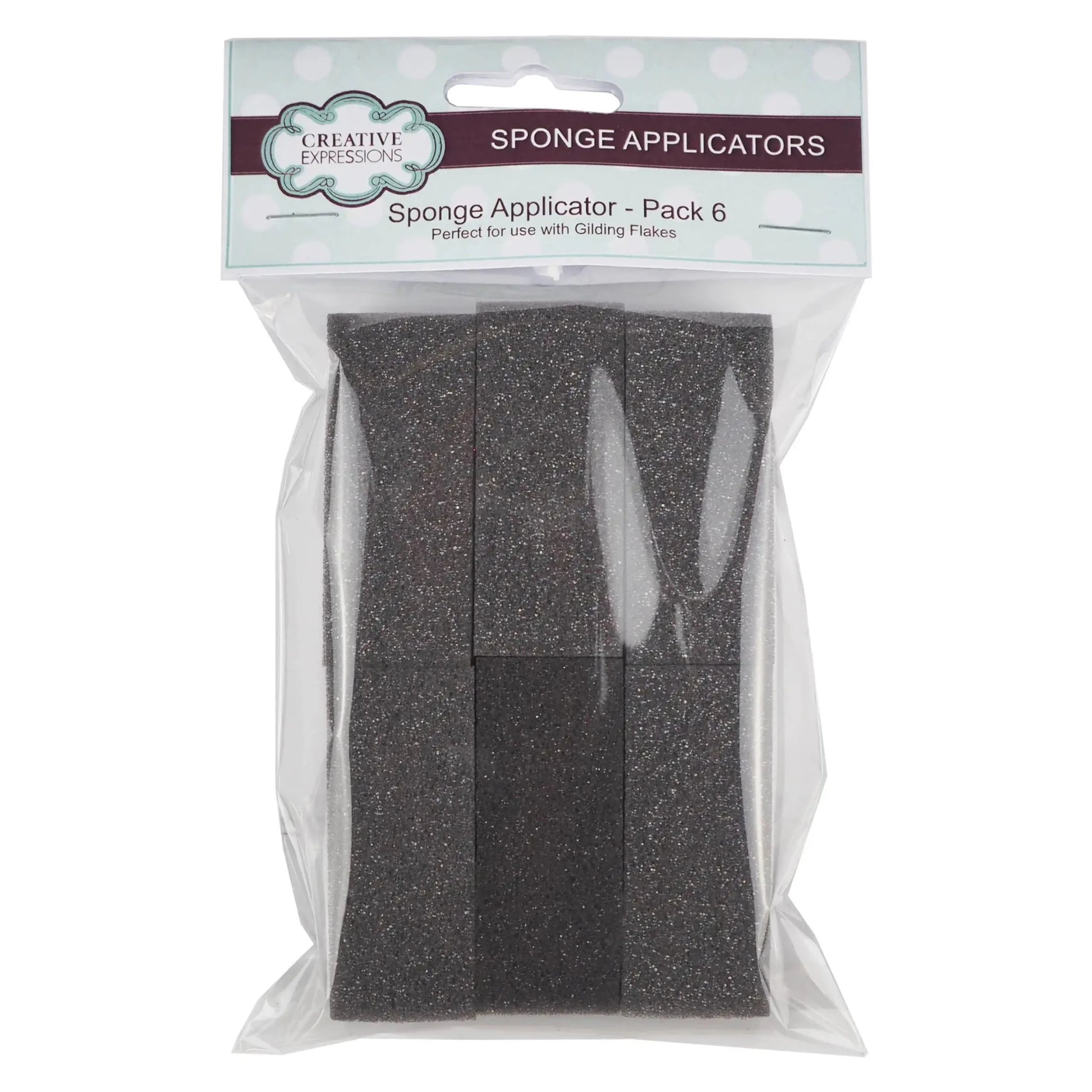 Creative Expressions Sponge Applicator pk 6 (CESPONGE) - Printable Heaven
