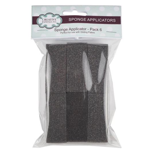 Creative Expressions Sponge Applicator pk 6 (CESPONGE) - Printable Heaven
