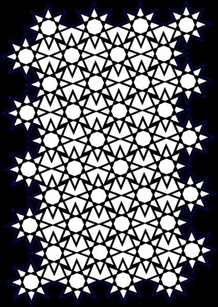 Creative Expressions Star Screen A5 Stencil (CEST022)