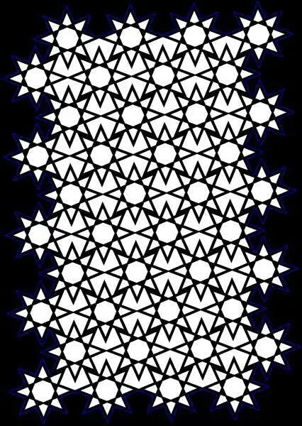 Creative Expressions Star Screen A5 Stencil (CEST022) - Printable Heaven