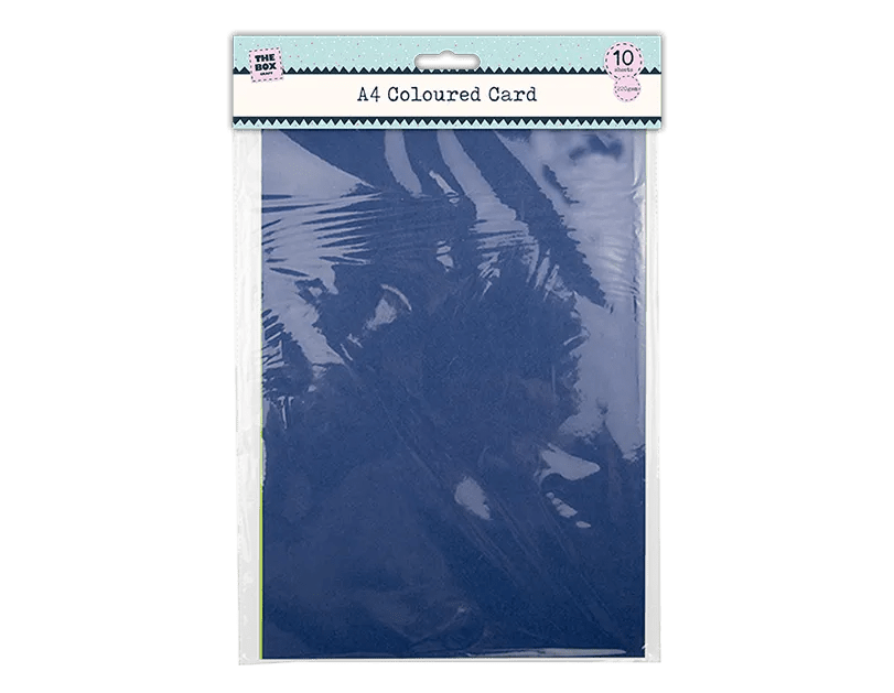 A4 Coloured Card 10pk - Printable Heaven