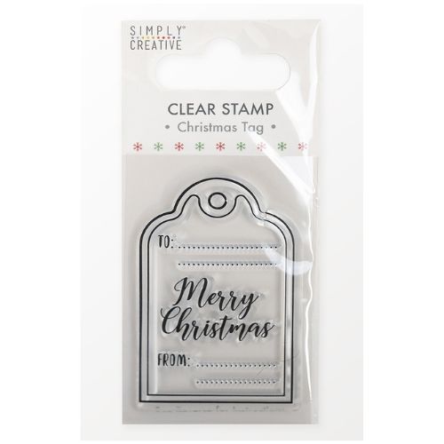 Simply Creative Mini Clear Stamp - Tag