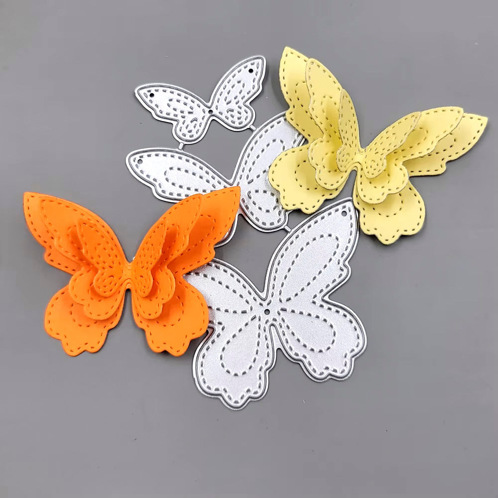 Printable Heaven Small Cutting Die - Stitch Detail Butterfly (3pcs)