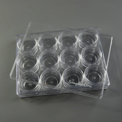 Craft Storage Container 12 Pack with Outer Case (SBC3849) - Printable Heaven
