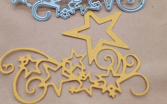 Printable Heaven Large Cutting Die Galaxy of Stars (D003)