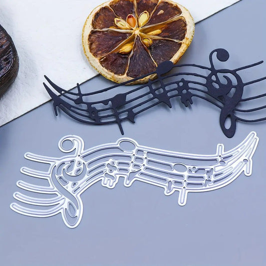 Printable Heaven Cutting Die Music Score (D042) - Printable Heaven
