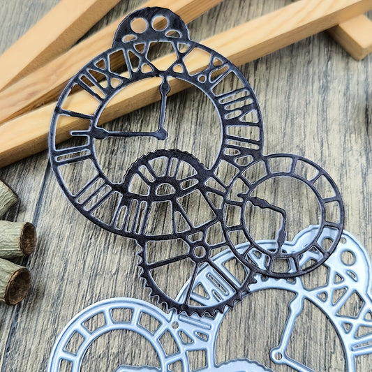 Printable Heaven Cutting Die Vintage Clock and Watch Faces (D080)