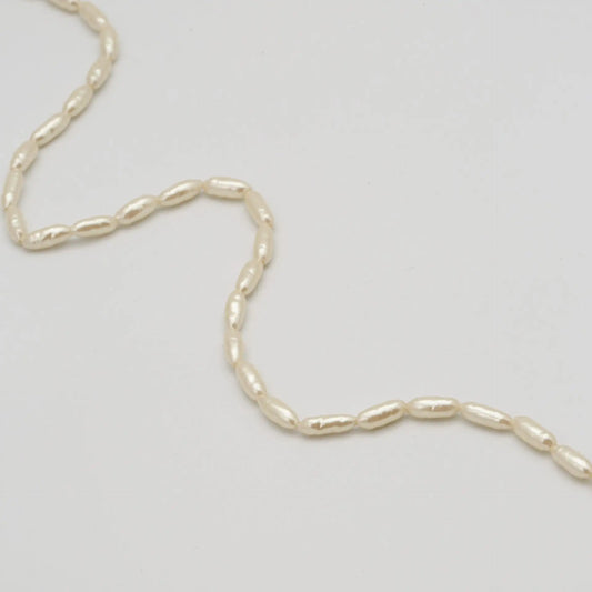 3 x 8mm Cream 'BIWA' Pearls (20pcs) - Printable Heaven