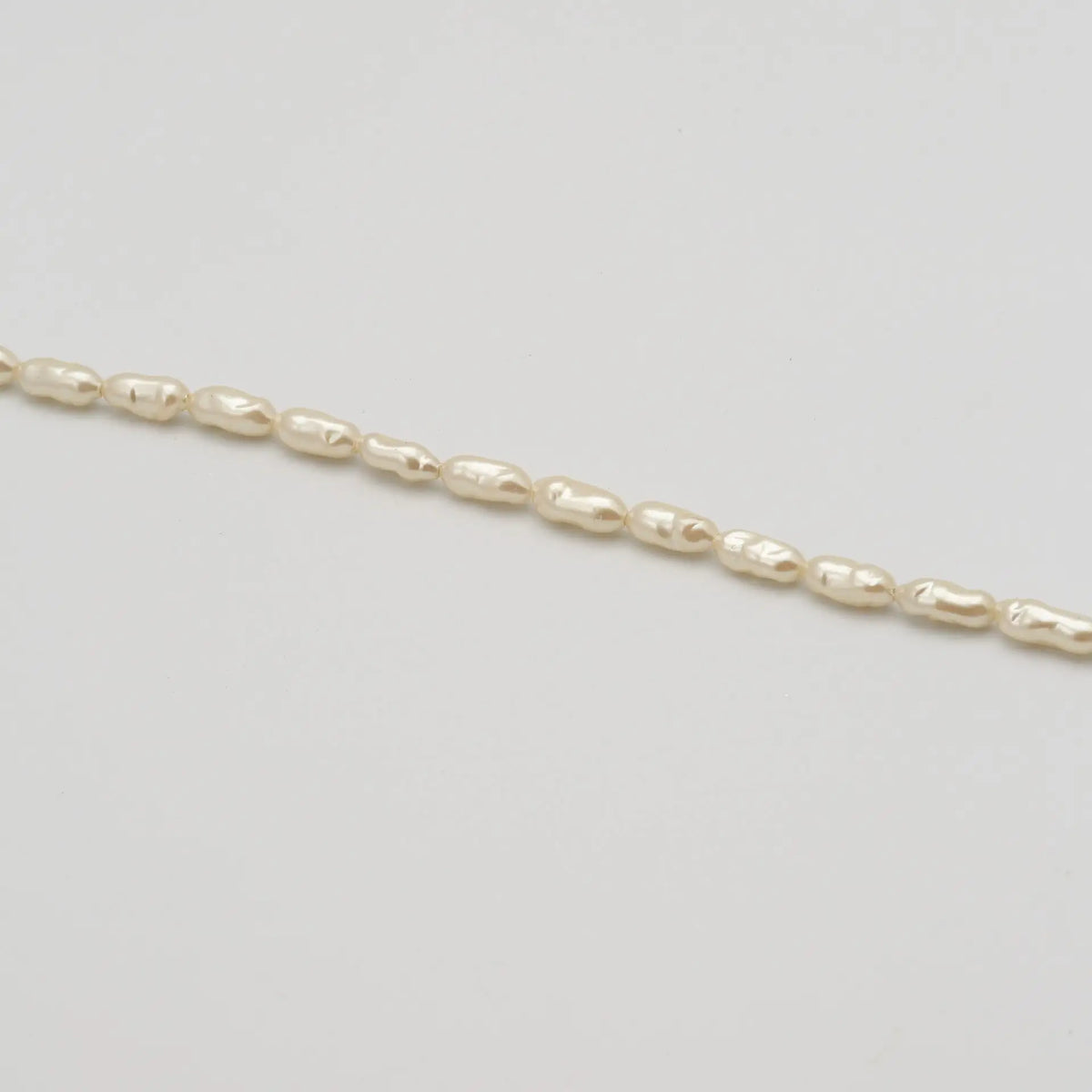 4 x 8mm Cream 'BIWA' Pearls (20pcs) - Printable Heaven