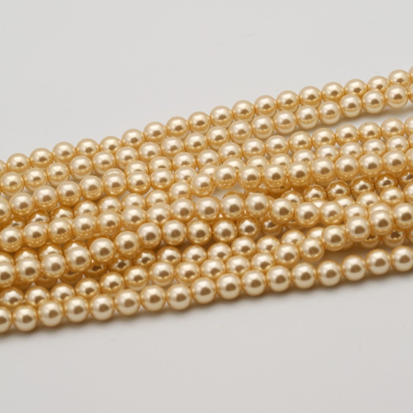 3mm Gold Pearls (100pcs)