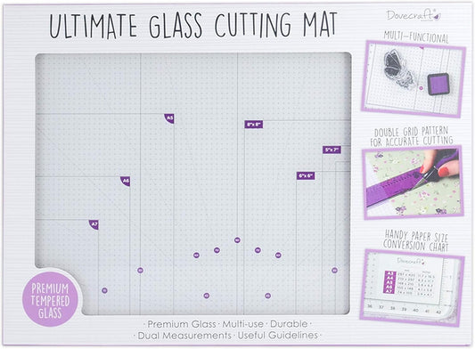 Dovecraft Essentials A3 Glass Cutting Mat (DCBS228)