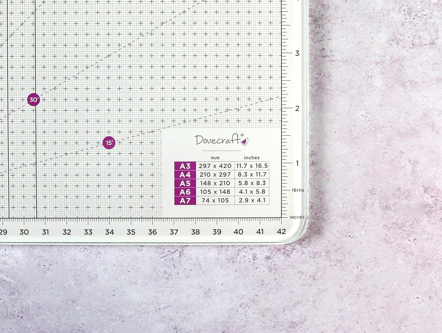 Dovecraft Essentials A3 Glass Cutting Mat (DCBS228)