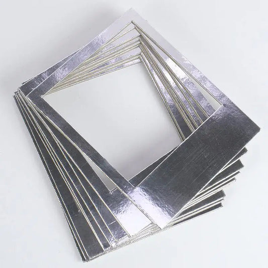 Dovecraft Photo Frames (10pcs) - Silver (DCBS237) - Printable Heaven
