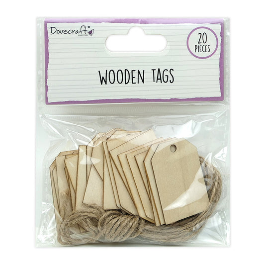 Dovecraft Essentials Wooden Tags (DCBS259)