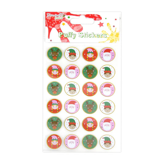 Dovecraft Puffy Stickers - Christmas (DCJNR025X20)