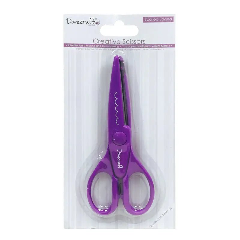 Dovecraft Scissors - Scallop Edge (DCSC13) - Printable Heaven