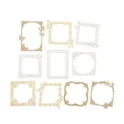 Rectangle and Square Frames (10 Pack) (DIY-G116-02A) - Printable Heaven