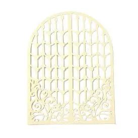 Vintage Lace Cut Arch Scrapbook Sheets (10 Pack) (DIY-G118-04A) - Printable Heaven