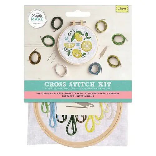 Cross Stitch Kit - Lemons (DSM 106166) - Printable Heaven