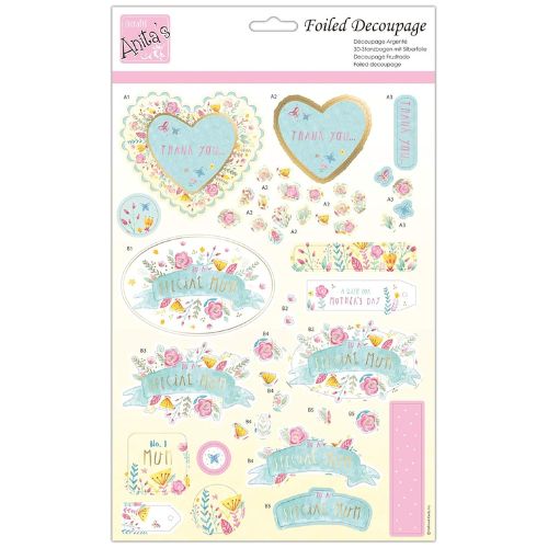 Foiled Decoupage - Special Mum