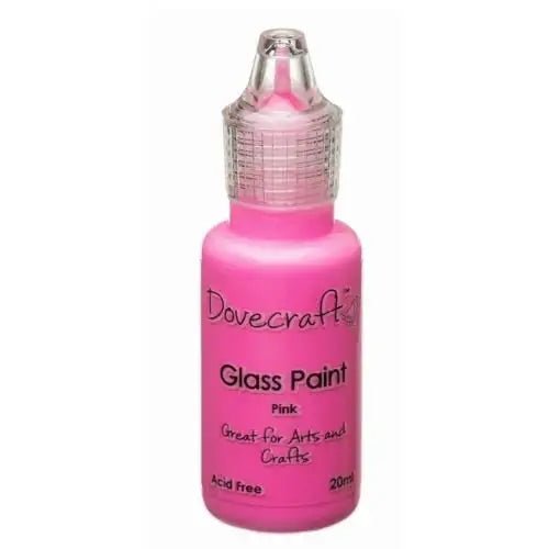 Dovecraft Glass Paint - Pink (DCBS134) - Printable Heaven