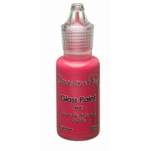 Dovecraft Glass Paint - Red (DCBS134)