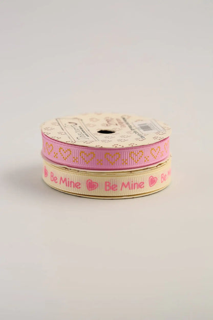 Dovecraft With Love Ribbon - Be Mine (2pk) - Printable Heaven
