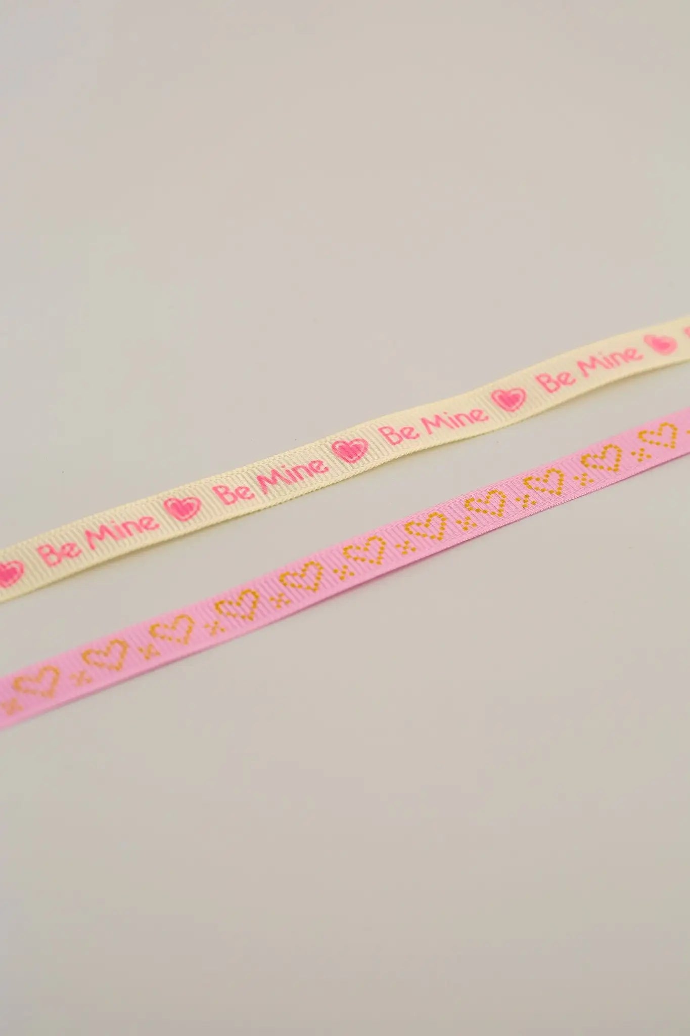 Dovecraft With Love Ribbon - Be Mine (2pk) - Printable Heaven