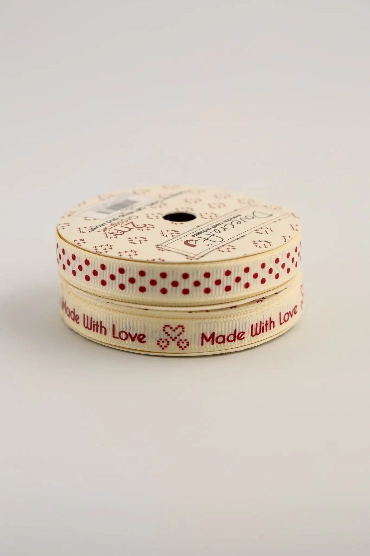 Dovecraft With Love Ribbon - Made with Love (2pk) - Printable Heaven