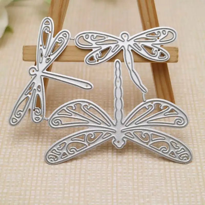 Printable Heaven Large Cutting Die - Dragonflies (3pcs) (A171) - Printable Heaven