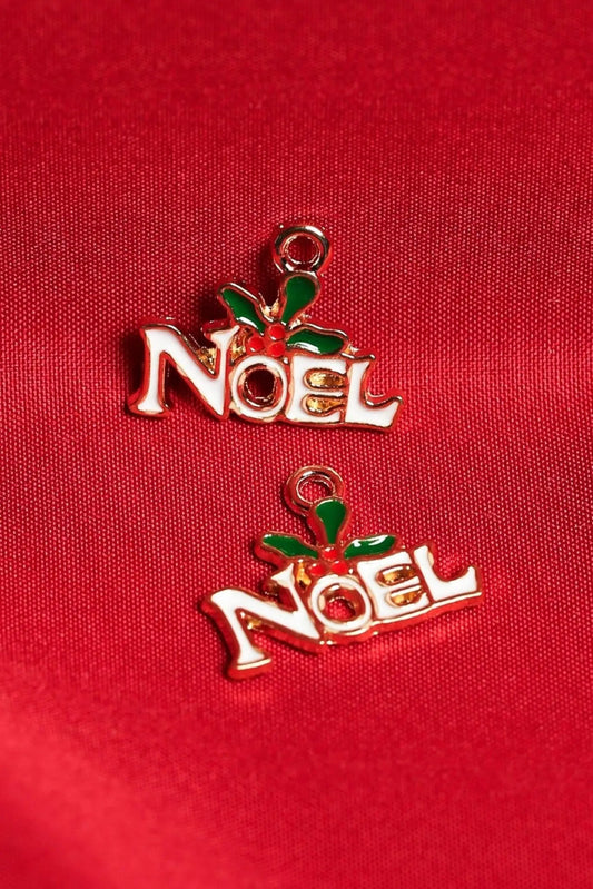 Noel Metal Charms (2pcs) (MLB-069) - Printable Heaven