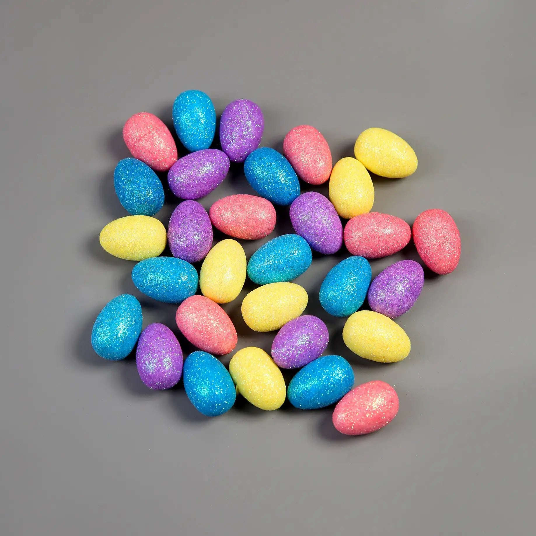 Easter Decorative Glitter Eggs - 30 Pack (EAS1871) - Printable Heaven