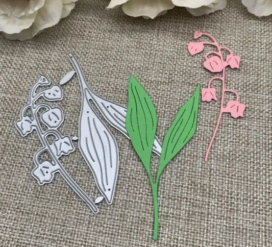 Printable Heaven Cutting Die Lily of the Valley (2 Pcs) (F055)