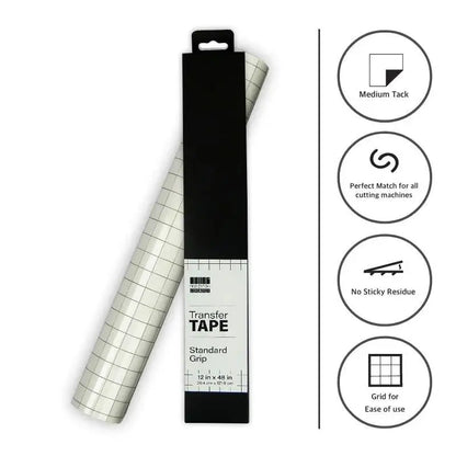 FIRST EDITION STANDARD GRIP TRANSFER TAPE 12 x 48 (FETFT004) - Printable Heaven