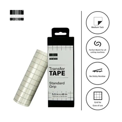 FIRST EDITION STRONG GRIP TRANSFER TAPE 5.5 x 48 (FETFT005) - Printable Heaven